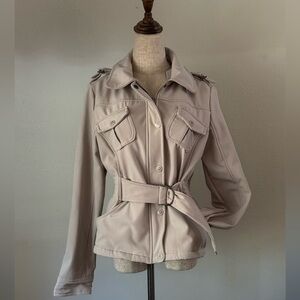 Dollhouse Women's Utility Jacket - Light Tan